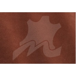 Спил-велюр VESUVIO коричневый JASPER  1,2-1,4 Италия